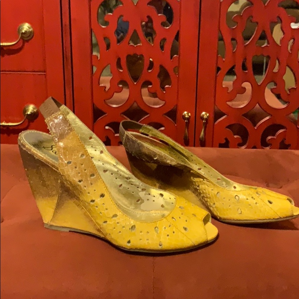 Sam Edelman Omyrah leather wedge